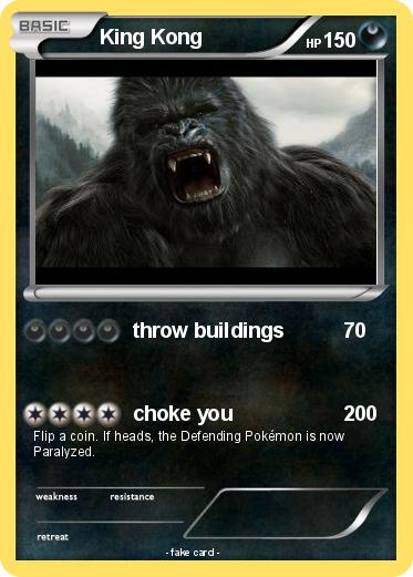 Pokemon King Kong