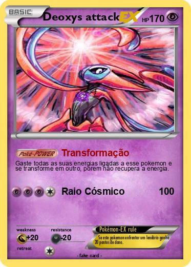 Pokemon Deoxys attack