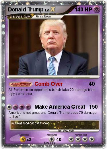 Pokemon Donald Trump