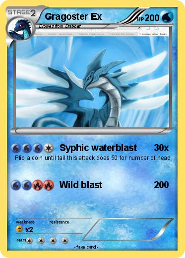 Pokemon Gragoster Ex