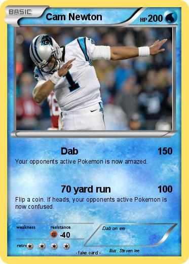 Pokemon Cam Newton