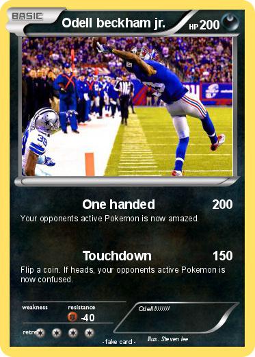 Pokemon Odell beckham jr.