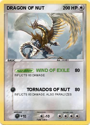 Pokemon DRAGON OF NUT