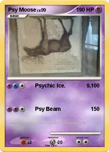 Pokemon Psy Moose
