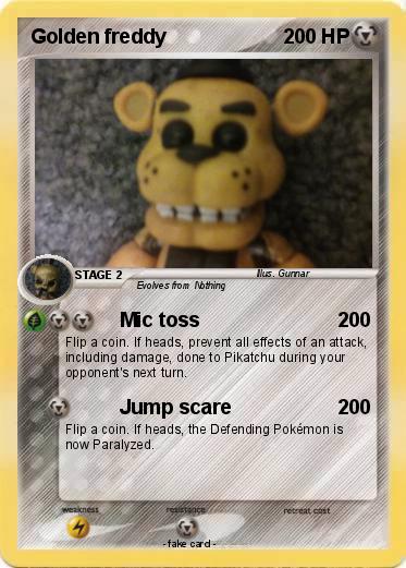 Pokemon Golden freddy
