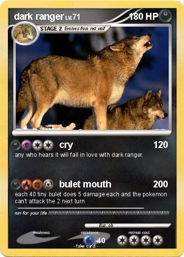 Pokemon dark ranger