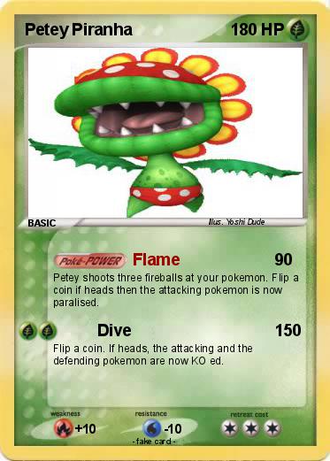 Pokemon Petey Piranha