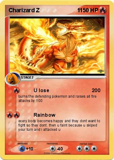 Pokemon Charizard Z                        1
