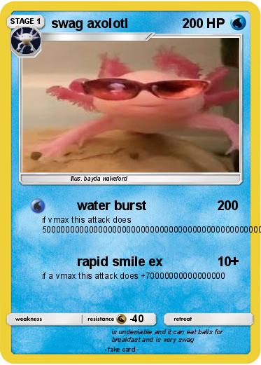Pokemon swag axolotl