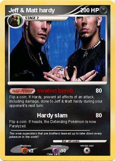 Pokemon Jeff & Matt hardy