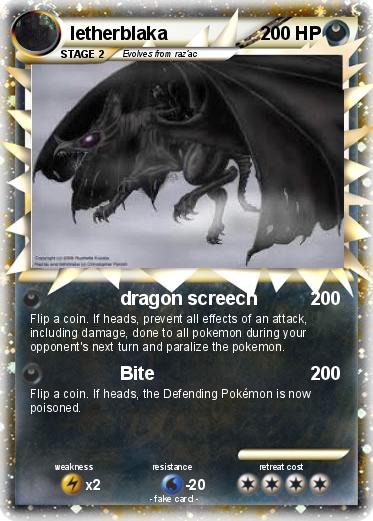 Pokemon letherblaka