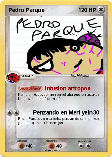 Pokemon Pedro Parque