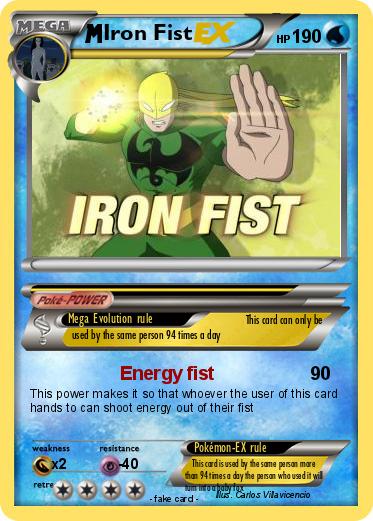 Pokemon Iron Fist