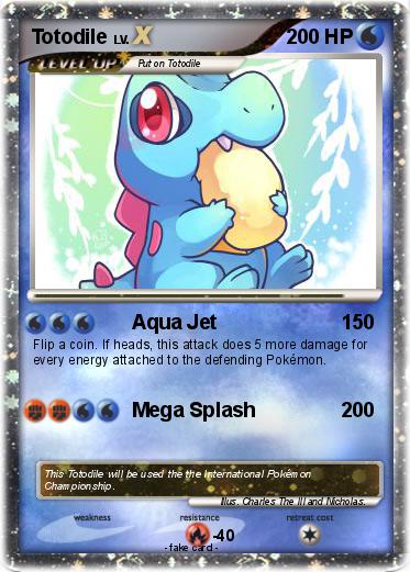 Pokemon Totodile