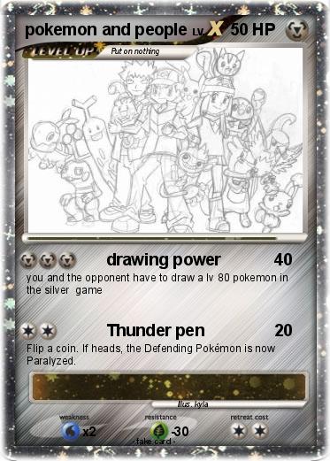 Pokemon pokemon and people