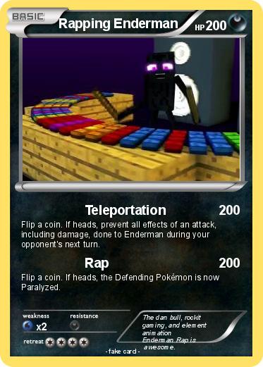 Pokemon Rapping Enderman