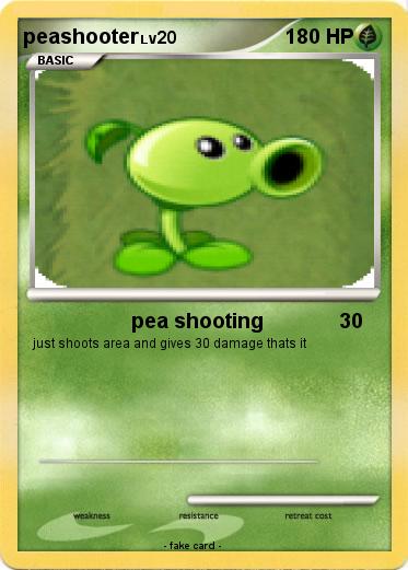 Pokemon peashooter