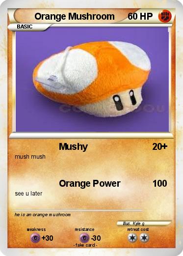 Pokemon Orange Mushroom