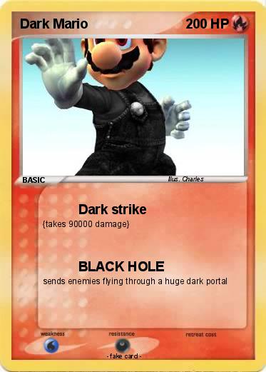 Pokemon Dark Mario