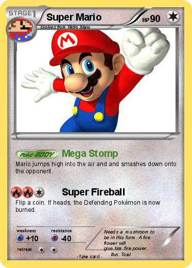 Pokemon Super Mario