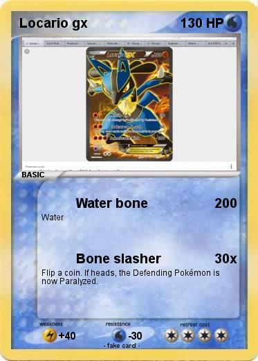 Pokemon Locario gx
