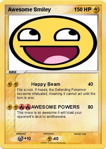 Pokemon Awesome Smiley