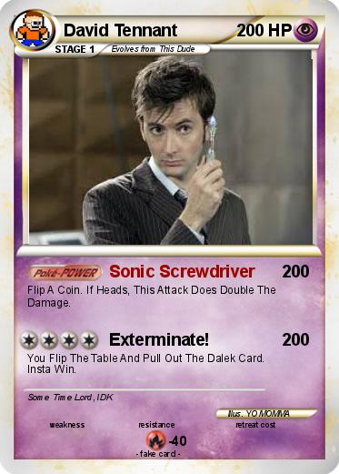 Pokemon David Tennant