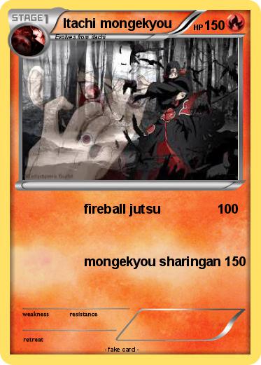 Pokemon Itachi mongekyou