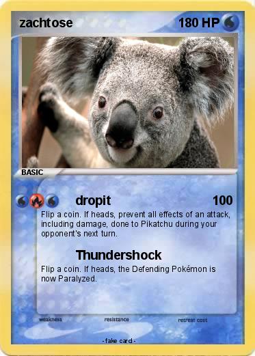 Pokemon zachtose