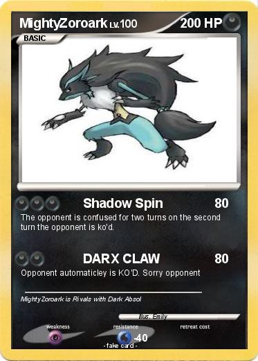 Pokemon MightyZoroark