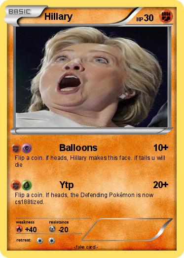 Pokemon Hillary