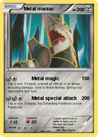 Pokemon Metal maniac
