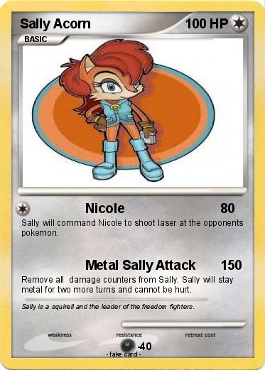 Pokemon Sally Acorn
