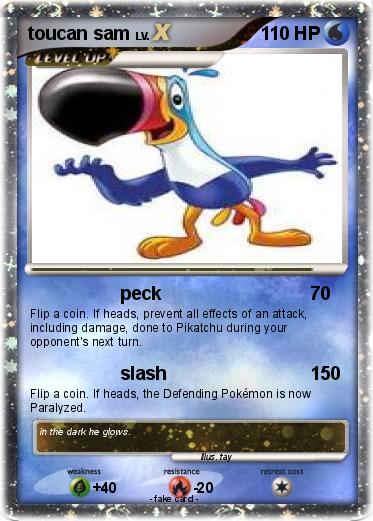 Pokemon toucan sam
