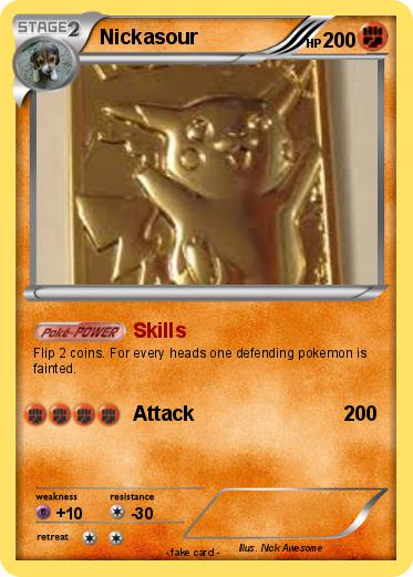 Pokemon Nickasour