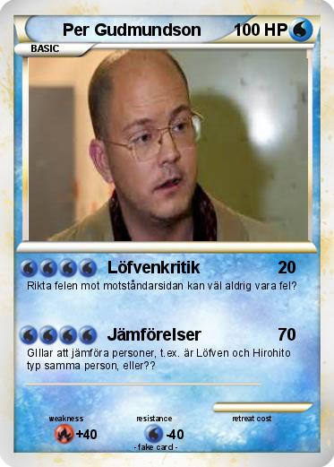 Pokemon Per Gudmundson