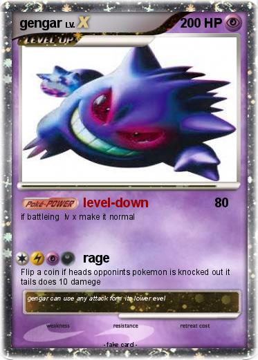 Pokemon gengar