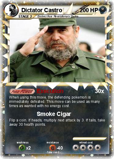 Pokemon Dictator Castro
