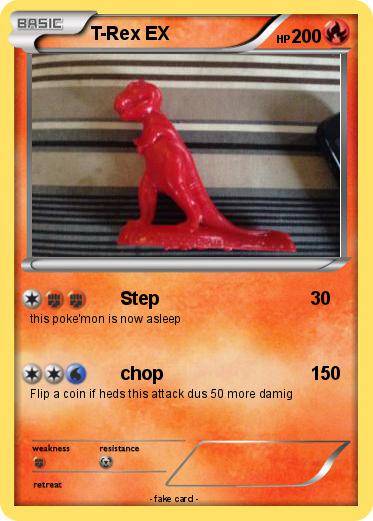 Pokemon T-Rex EX