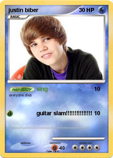 Pokemon justin biber
