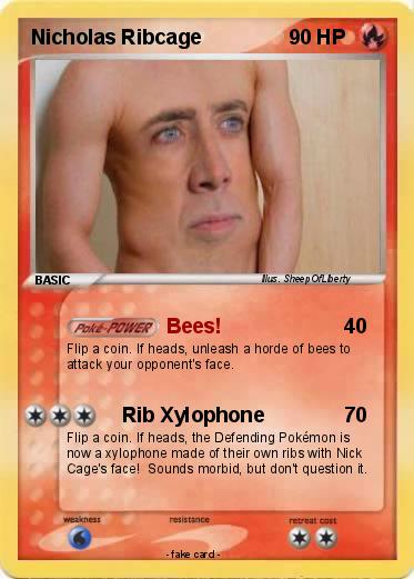 Pokemon Nicholas Ribcage