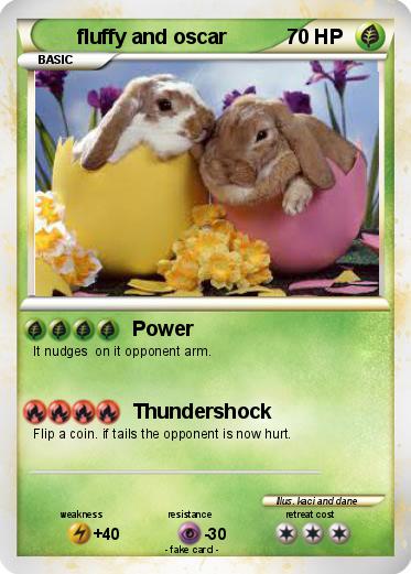 Pokemon fluffy and oscar