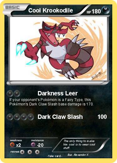 Pokemon Cool Krookodile