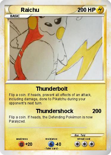 Pokemon Raichu
