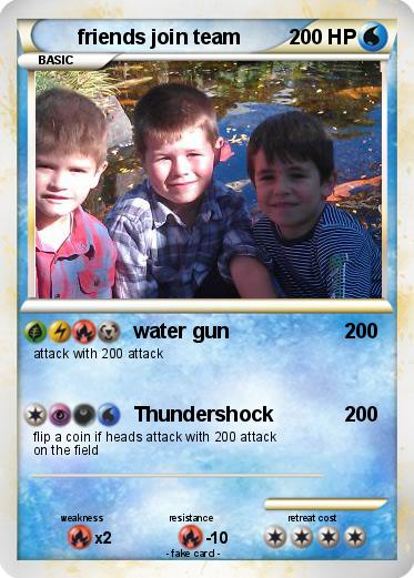 Pokemon friends join team