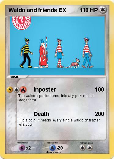 Pokemon Waldo and friends EX