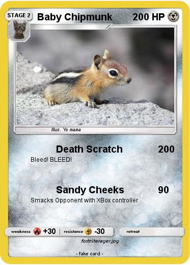 Pokemon Baby Chipmunk