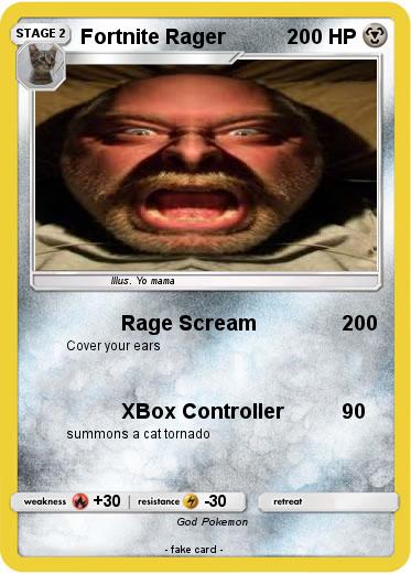 Pokemon Fortnite Rager
