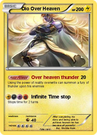 Pokemon Dio Over Heaven