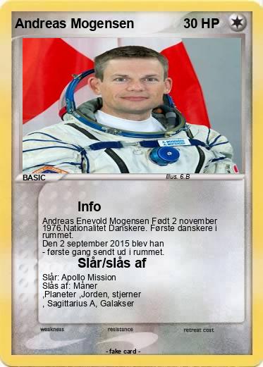 Pokemon Andreas Mogensen